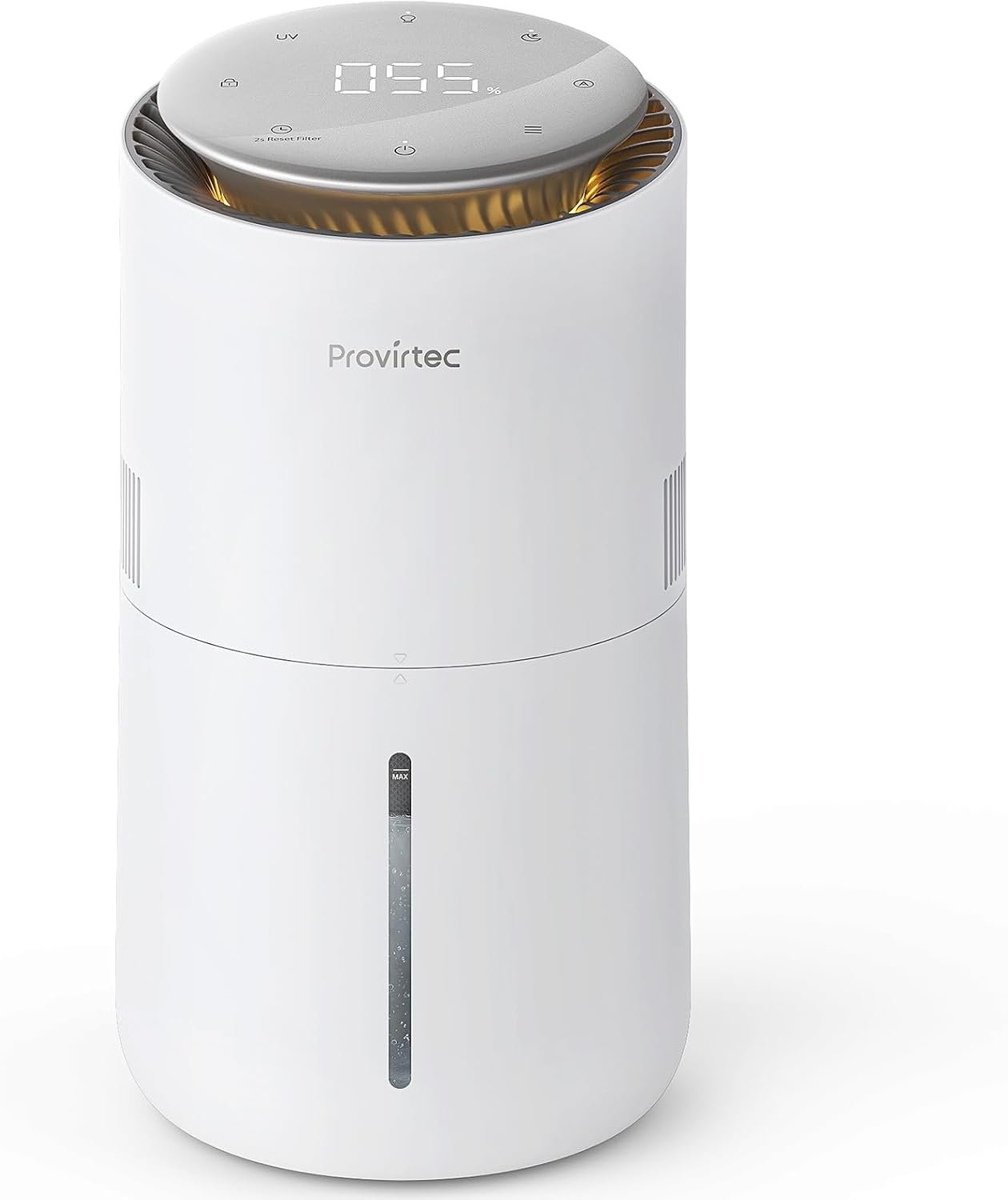Provirtec MistFree Evaporative Humidifier for Bedroom