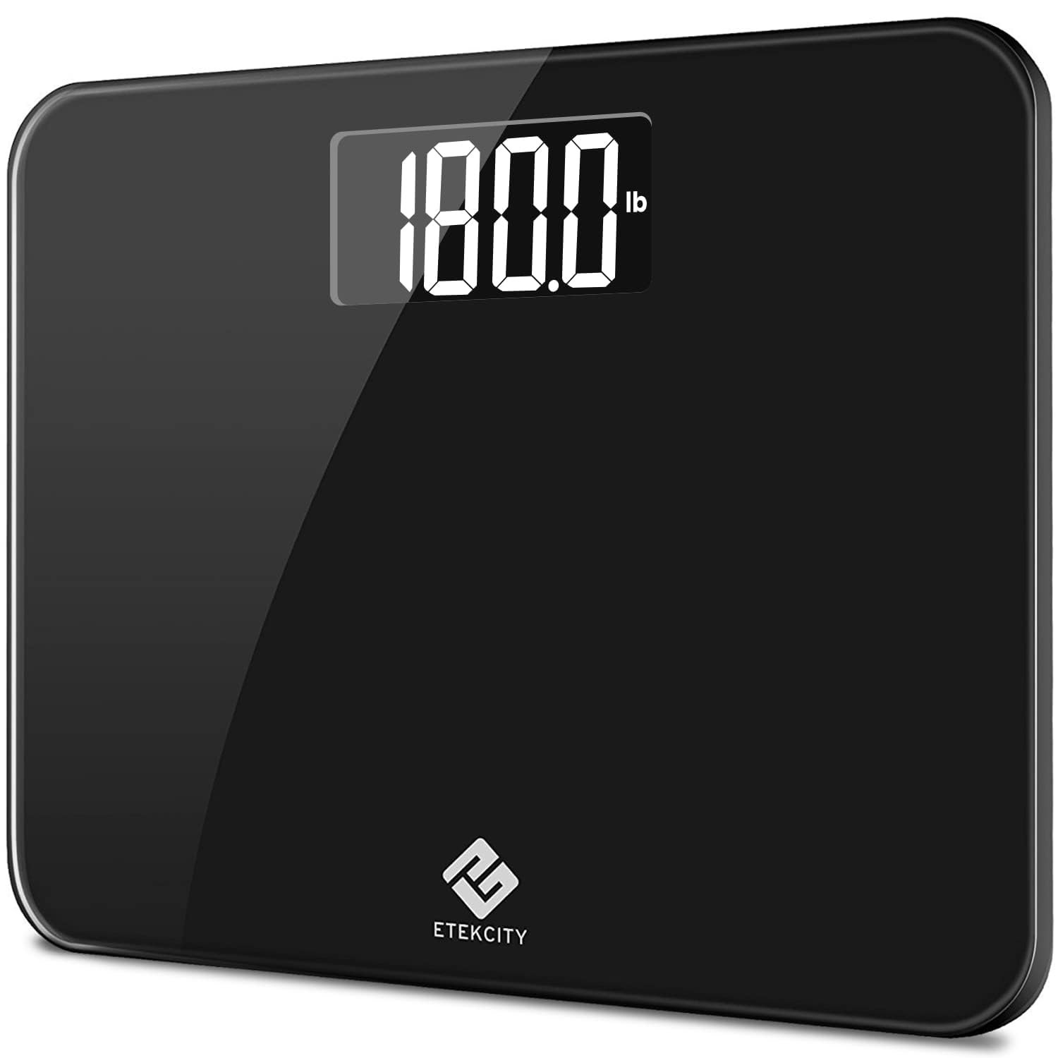 Etekcity Digital Body Weight Bathroom Scale, 440 lb Extra Wide Platform