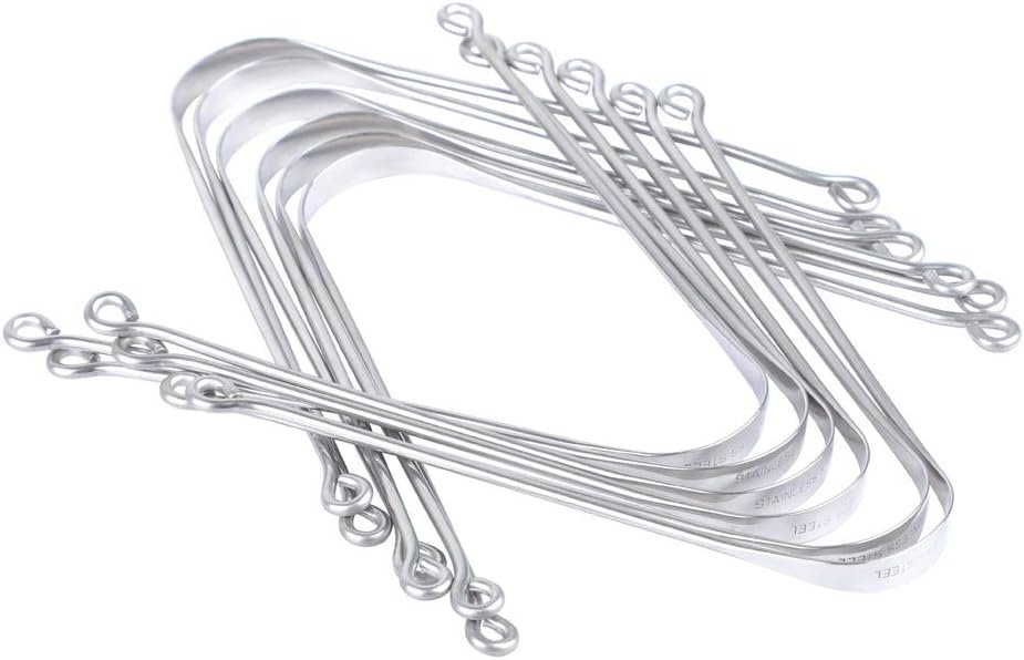 HealthAndYoga™ SteloSwipe Lite Stainless Steel Tongue Cleaners – Disposable Metal Tongue Scrapers Bulk Pack (Pack of 12) – Oral Hygiene Scraper- Prevents Bad breath – Replacement and Gift Pack