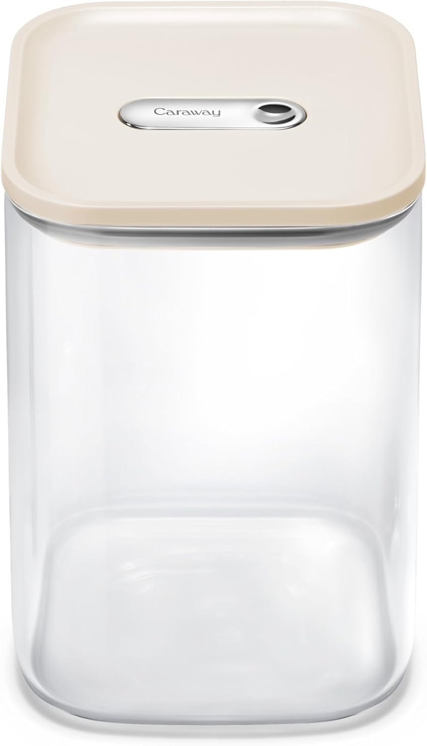 Caraway 4 qt Glass Airtight Food Storage Container with Lid