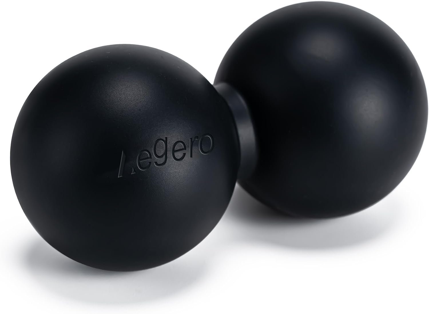 Aegero Peanut Massage Ball-Double Lacrosse Massage Ball (Grey Firm Ball)