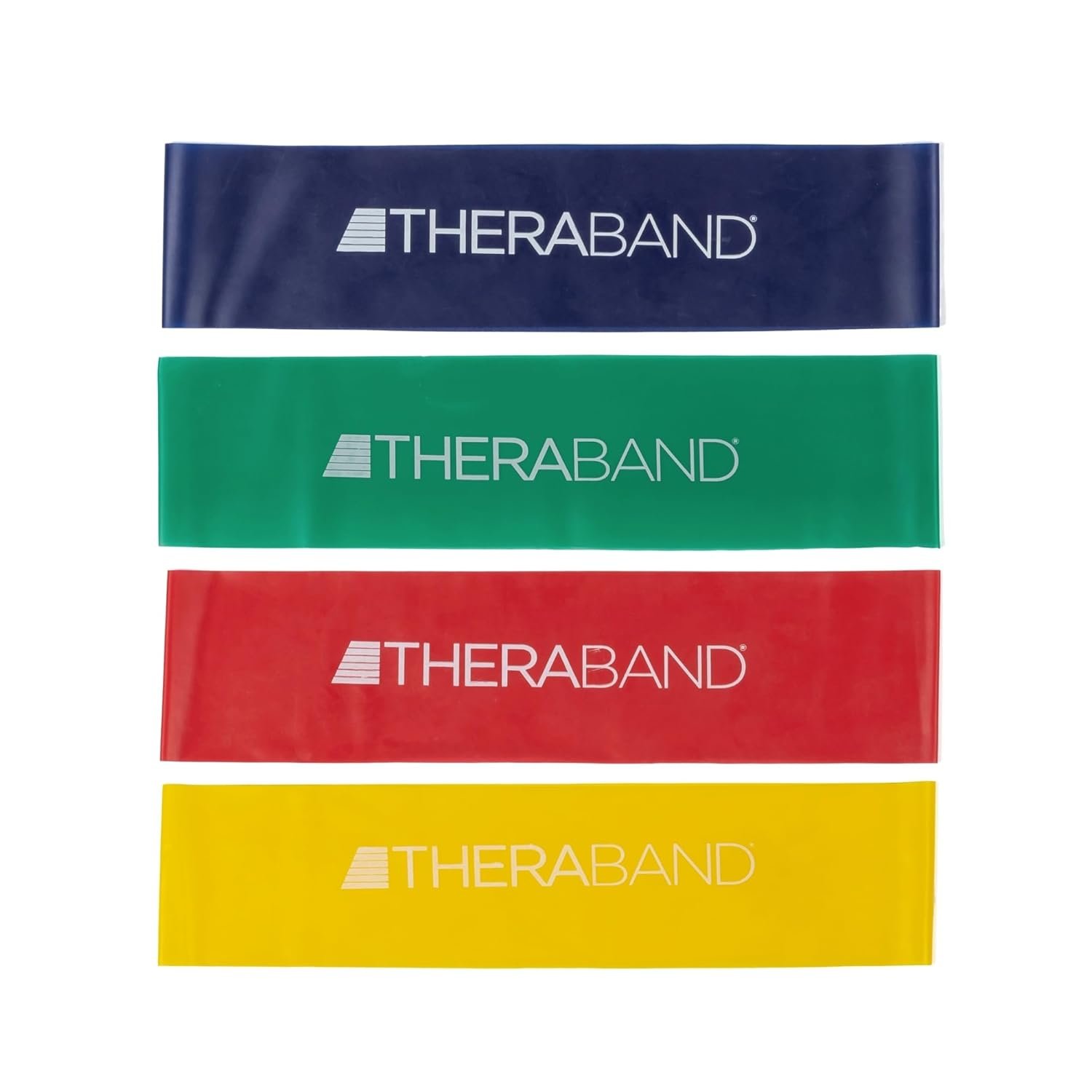 THERABAND Resistance Band Loop Set, 12″, Exercise, Workout, Therapy