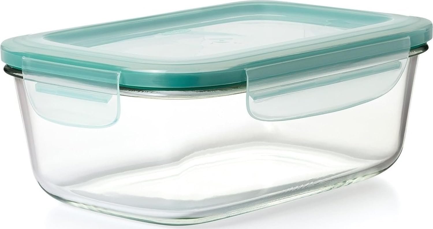 OXO Good Grips 8 Cup Smart Seal Airtight Glass Rectangle Container