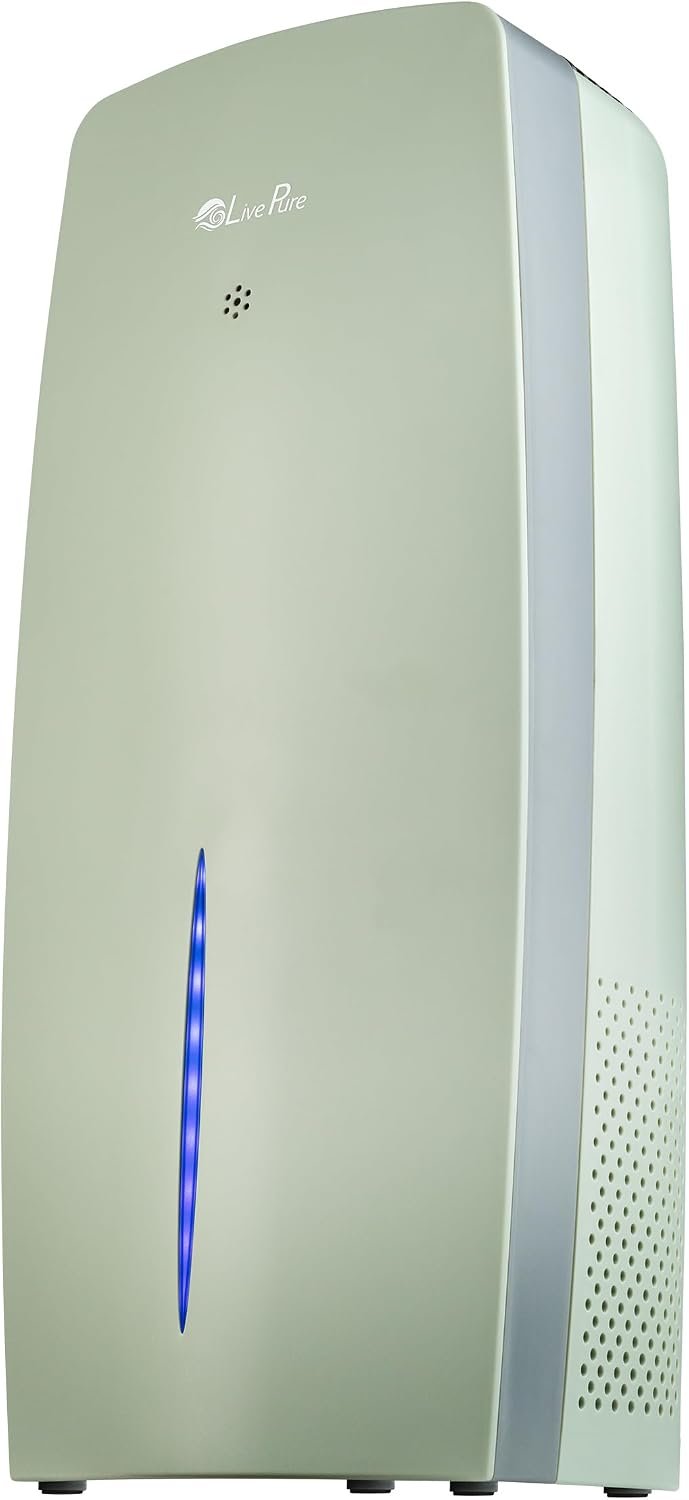 LivePure True HEPA Air Purifier & Humidifier, Sage