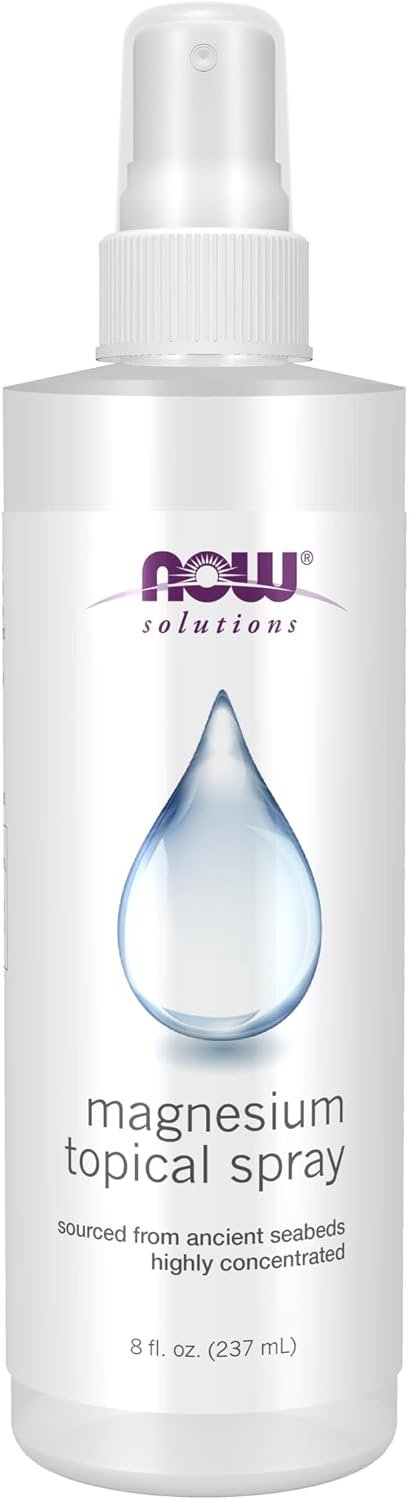NOW Solutions, Magnesium Topical Spray, from the Ancient Seabed, 8 fl. oz