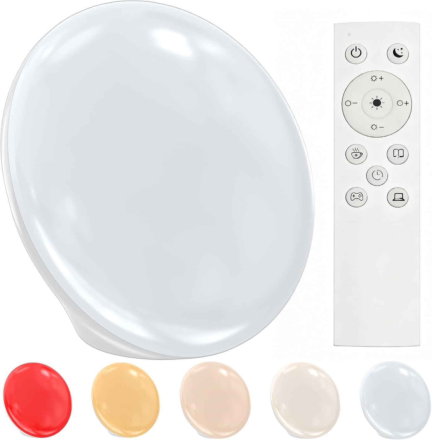 670nm Red Light Therapy Sleep Device & 10,000 Lux Sun Lamp, Sunlight Lamp