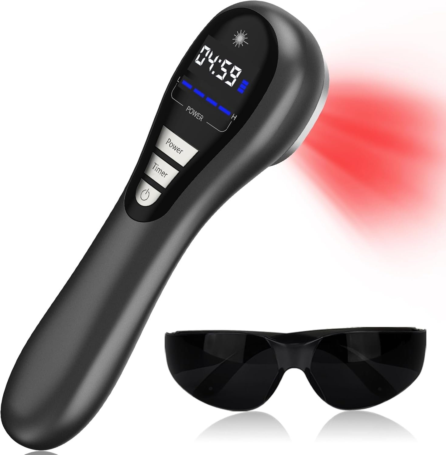 Handheld Red Light Therapy Device, Wireless Red Light Device for Body