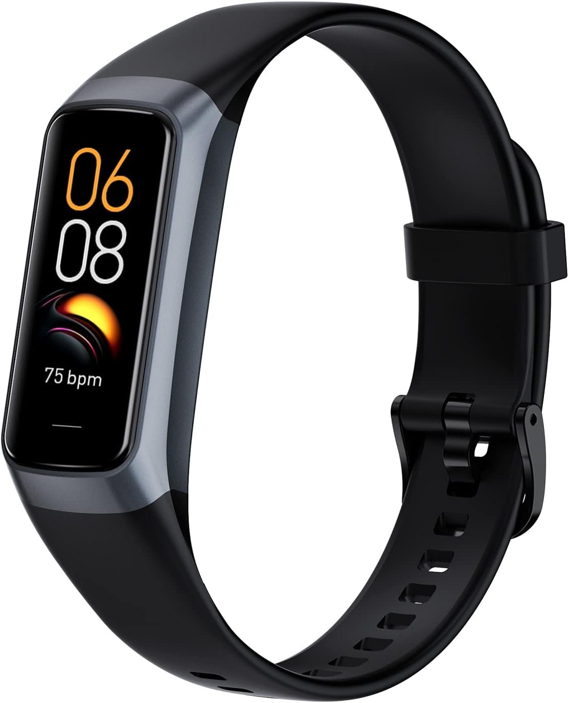 TROTY Fitness Tracker with Heart Rate/Blood Oxygen/Sleep Monitor, 20+ Sports Modes Smart Watches for Women/Men, Activity & Step Tracker Smart Watch for Android/iOS Phones (Black)