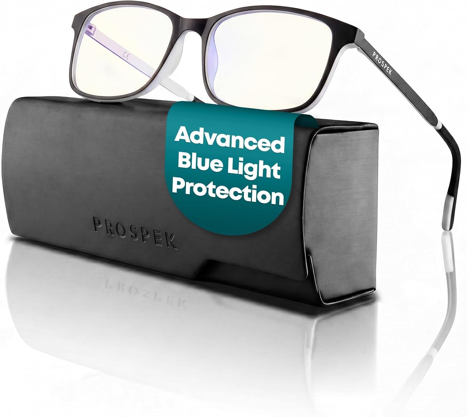 Prospek Blue Light Blocking Computer & Reading Glasses, 0.00 to +3.00