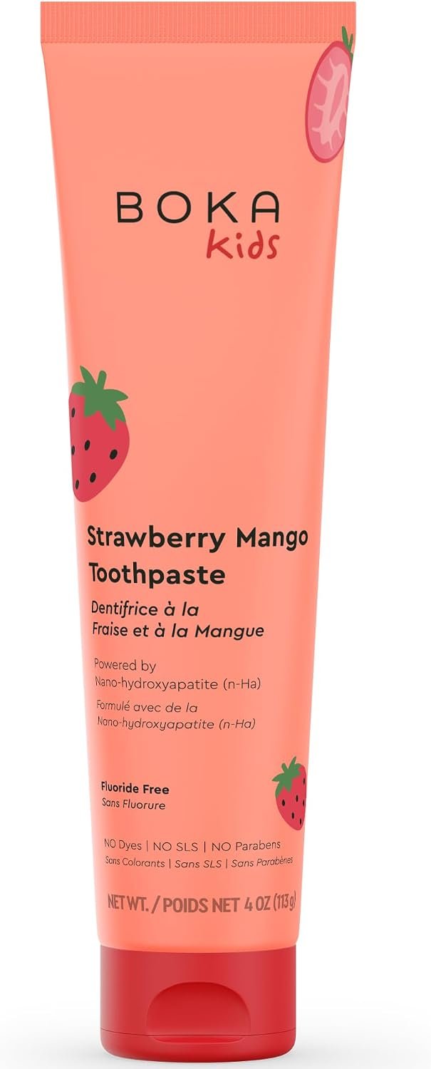 Boka Toothpaste – Nano Hydroxyapatite Toothpaste, Fluoride Free Toothpaste