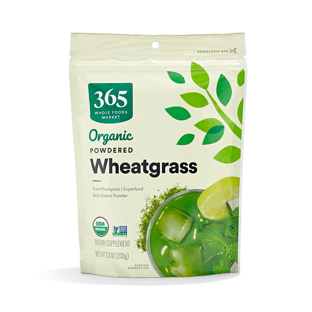 365 by Whole Foods Market, Organic Wheatgrass Powder, 7.3 Ounce