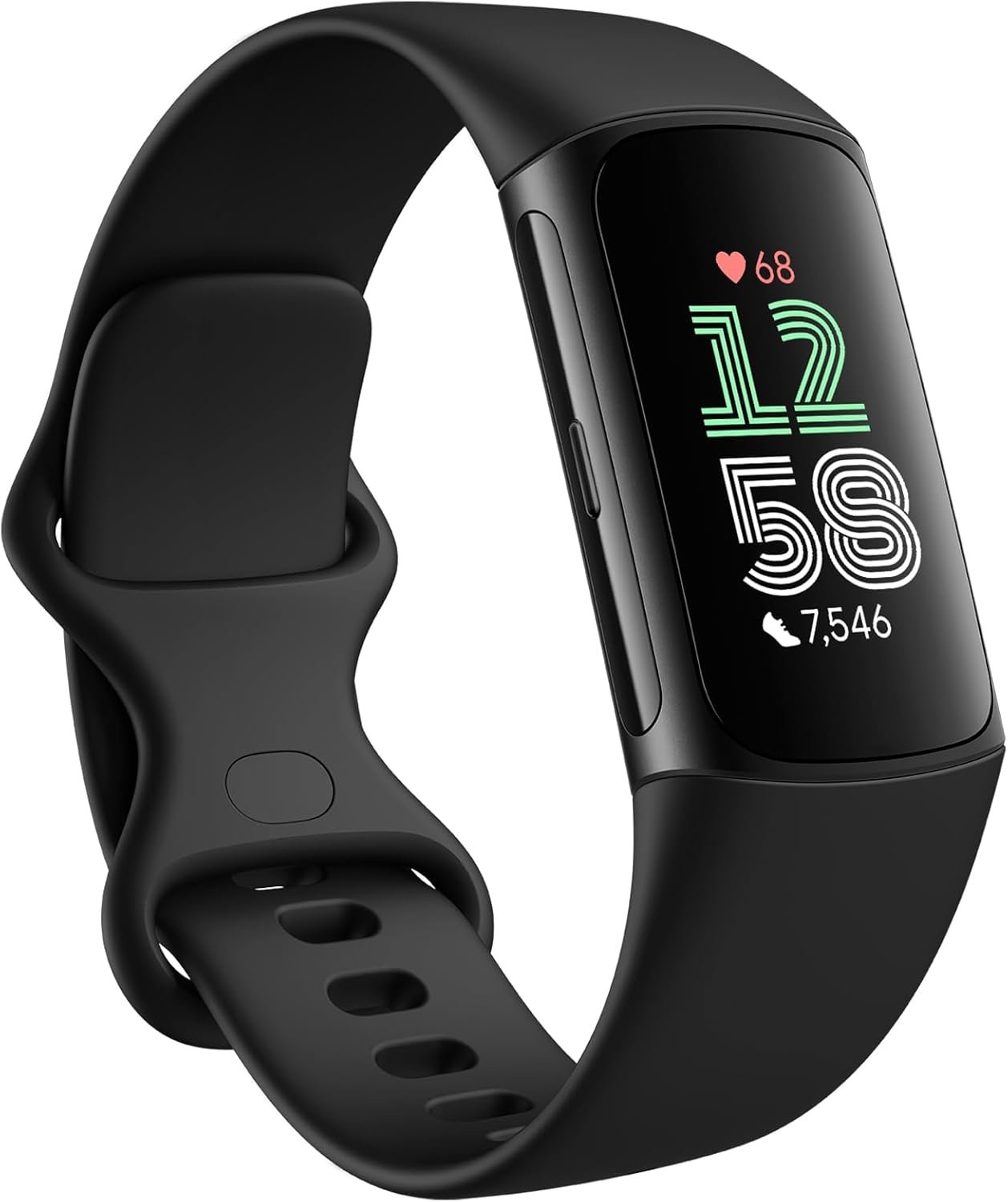 Google Fitbit Charge 6 – Fitness Tracker – Obsidian/Black