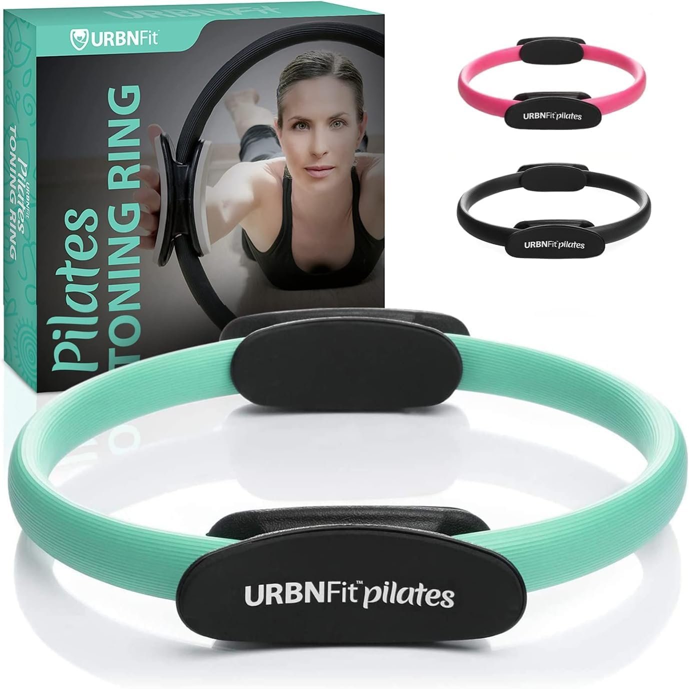 URBNFit Pilates Circle – 12 Inch Magic Circle Pilates Ring