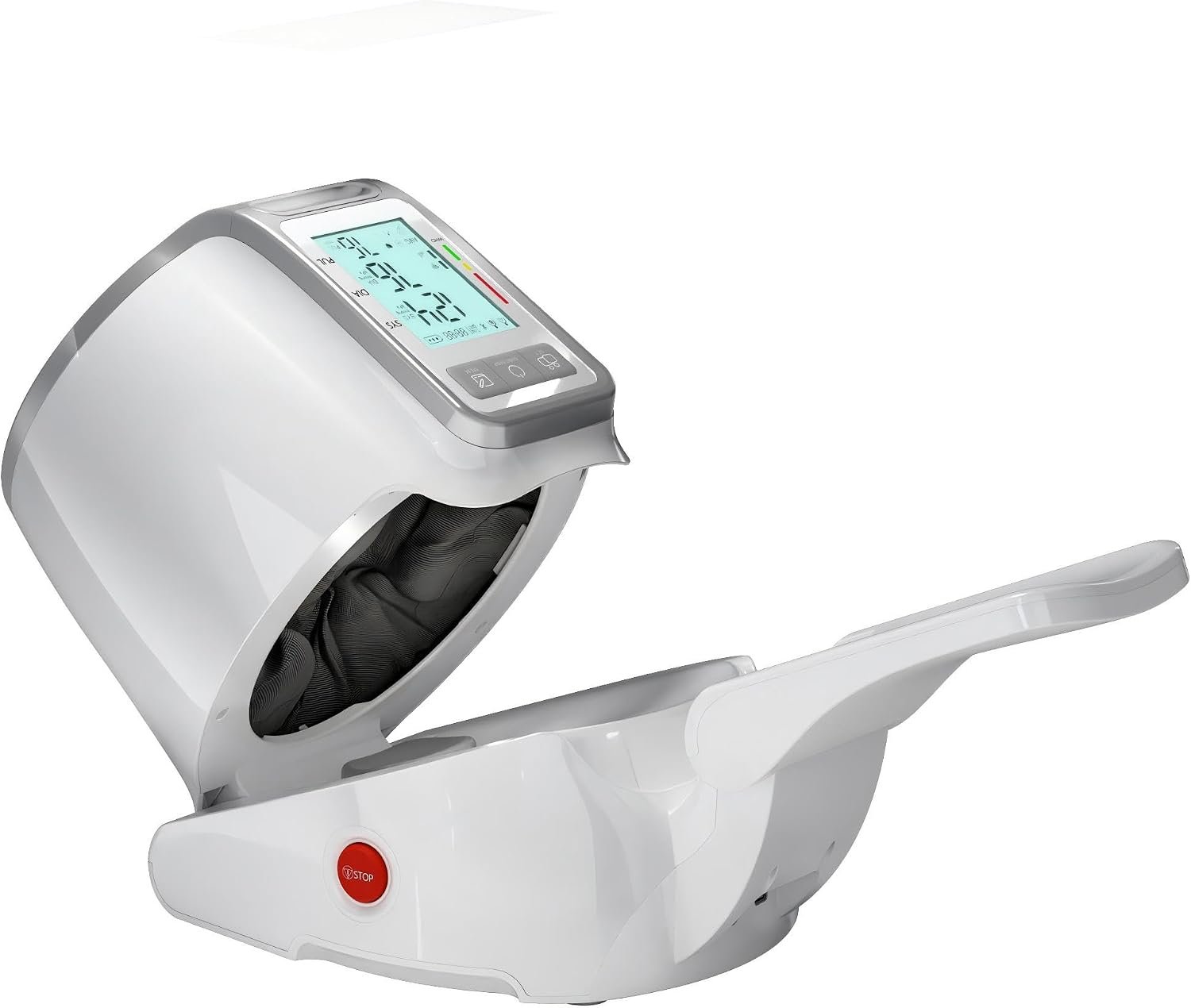 Upper Arm Blood Pressure Monitor for Home Use, Large Backlit LCD