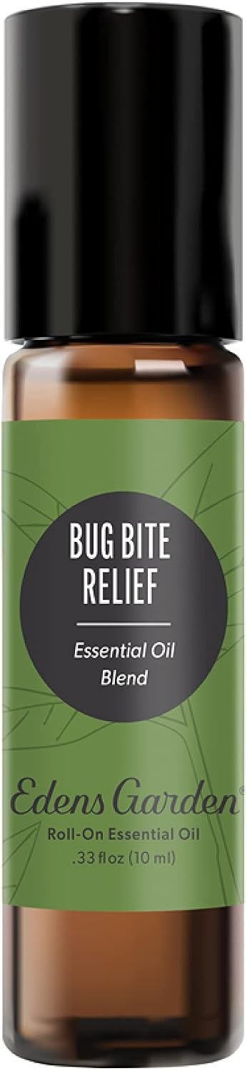 Edens Garden Bug Bite Relief 100% Pure Essential Oil Blend Roll-On (.33 oz)