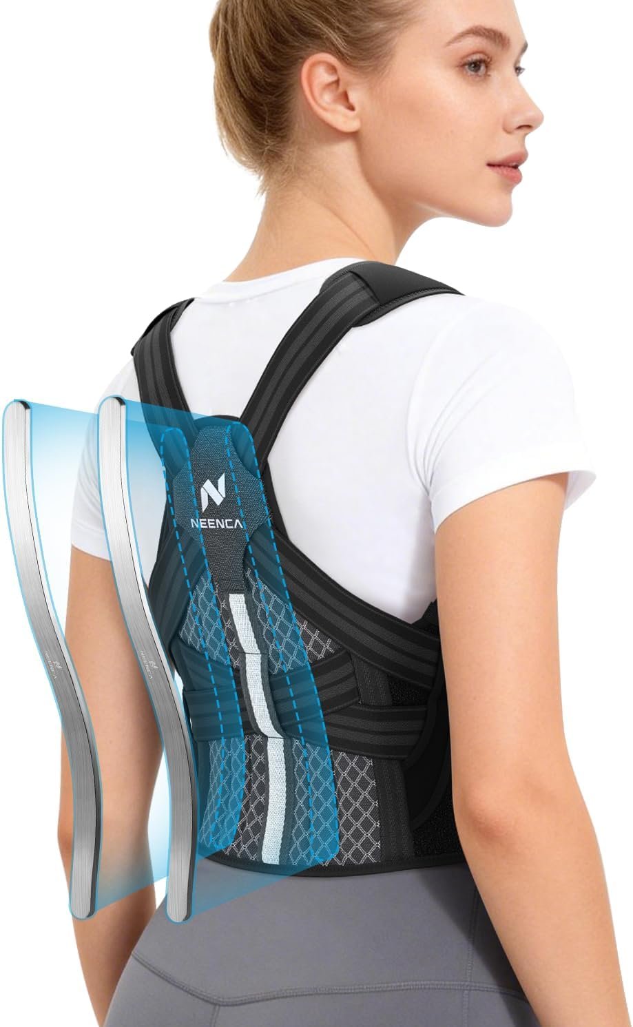 NEENCA Professional Posture Corrector for Women & Men, Medical Back Brace