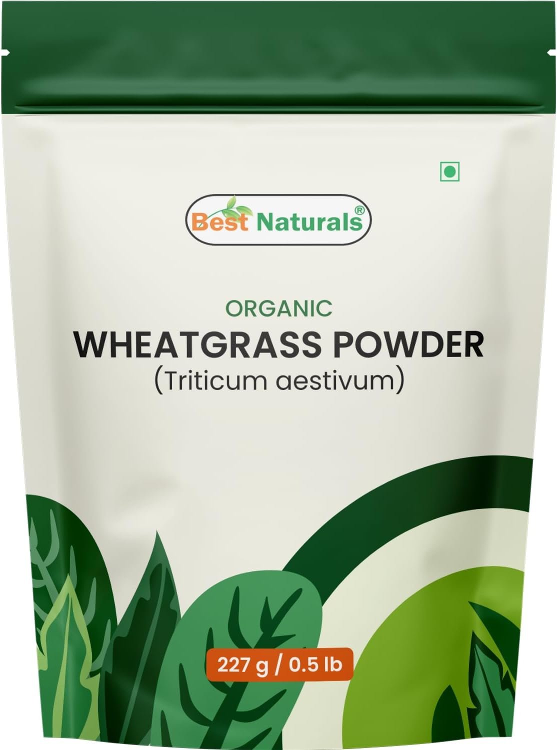 Best Naturals Certified USDA Organic Wheatgrass Powder, 227 Gram, Gluten Free, GMO Free, Vegan