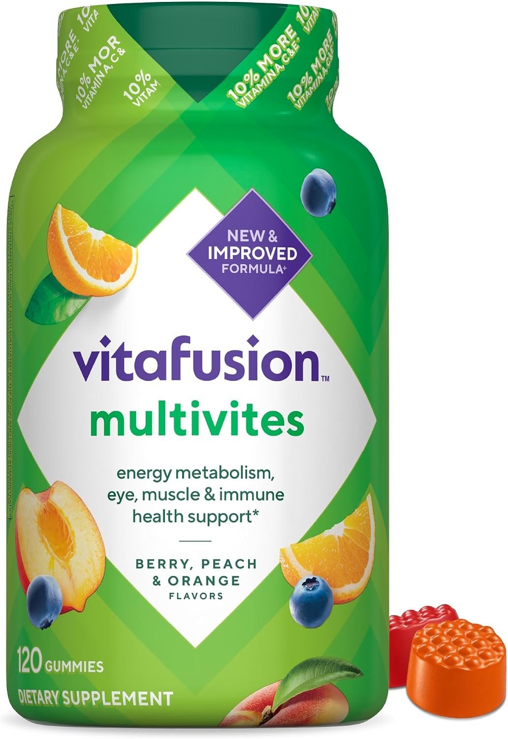 Vitafusion Multivitamin Gummies | 120 Adult Gummy Vitamins
