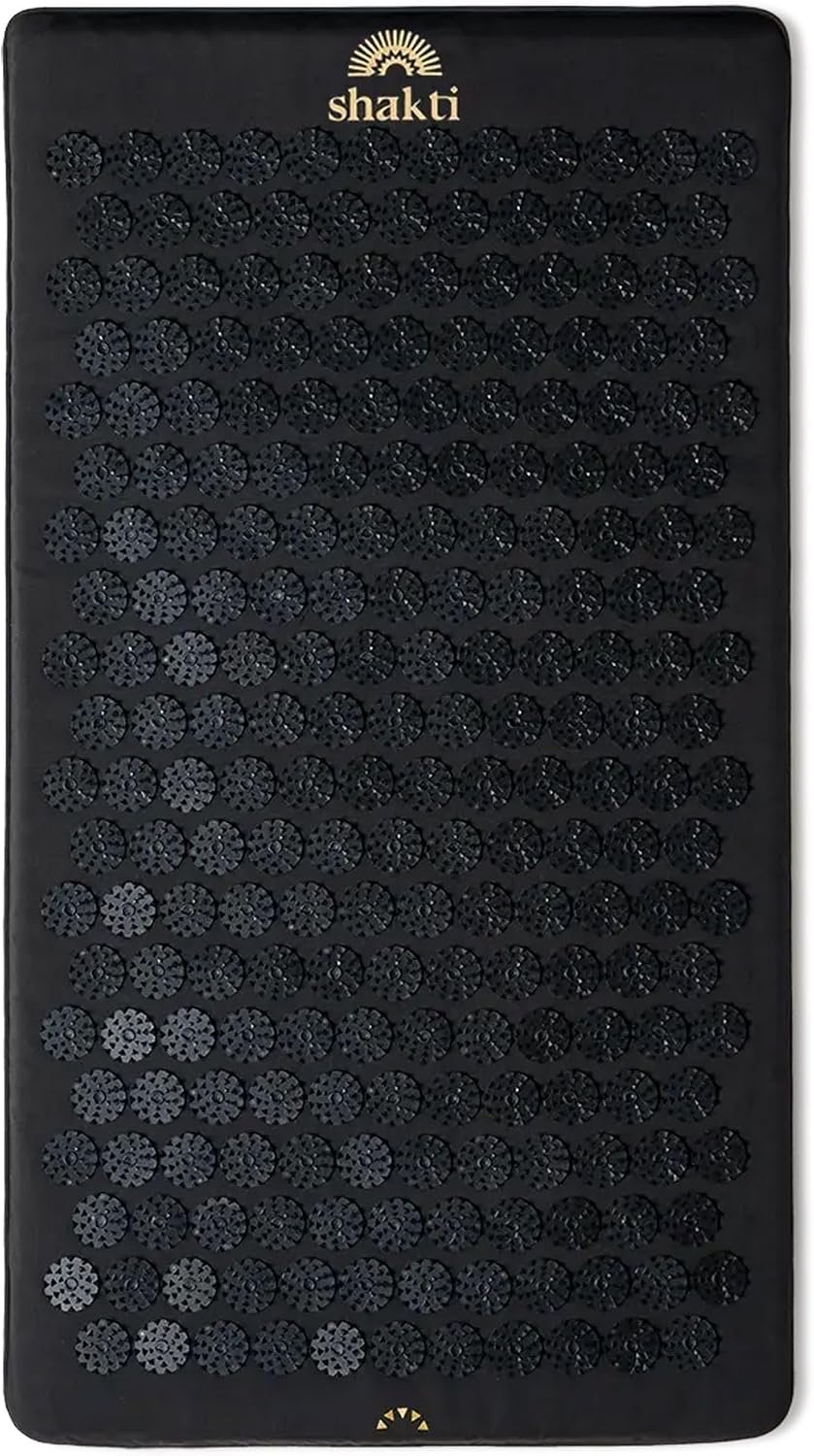 ShaktiMat Acupressure Mat for Tension Release, Premium Level 2 Black