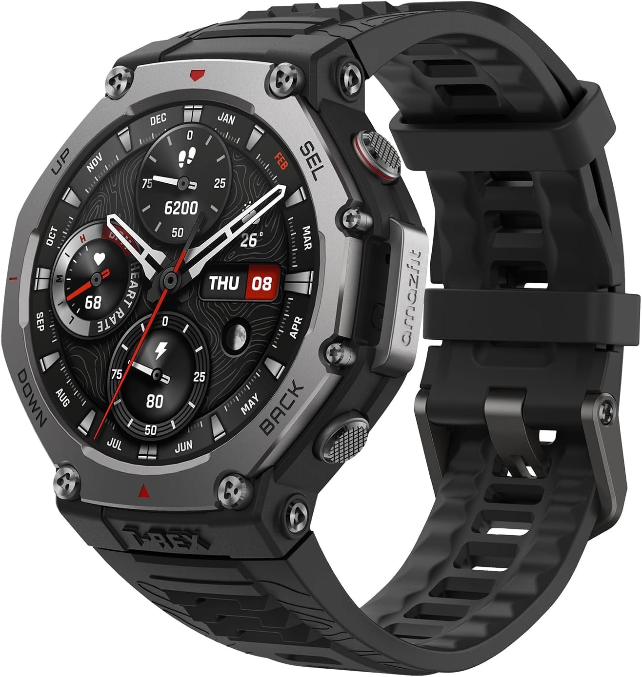 Amazfit T-Rex 3, Smart Watch, 1.5″ AMOLED Display, GPS, iOS/Android