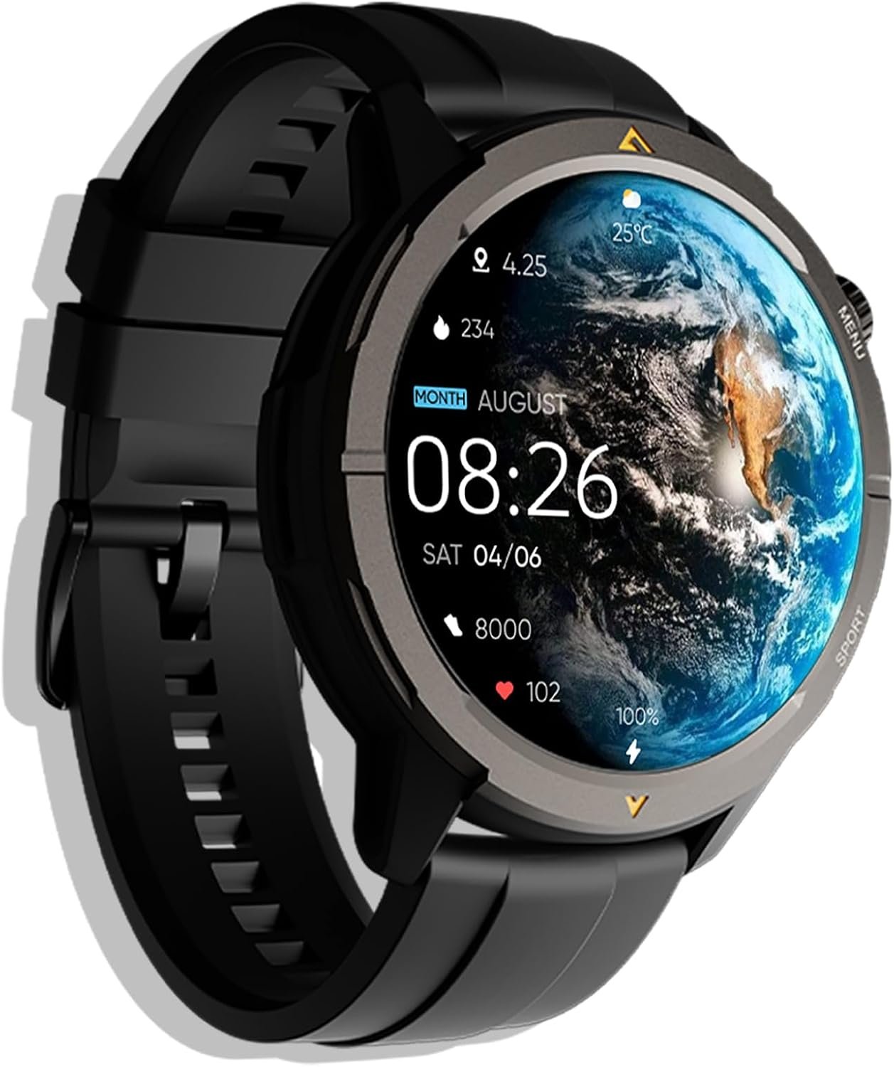 AGM Legion Rugged Smart Watch for Men, Waterproof, Shockproof & Drop-Proof