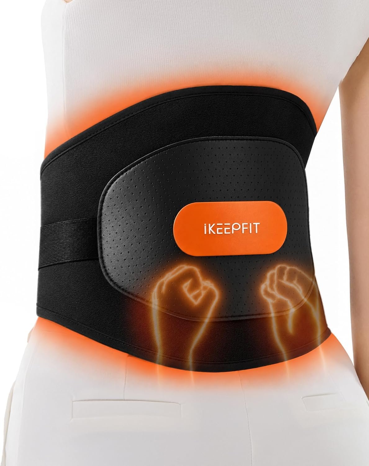 IKEEPFIT Portable Heating Pad for Back Pain Relief, FSA Eligible HSA Gift