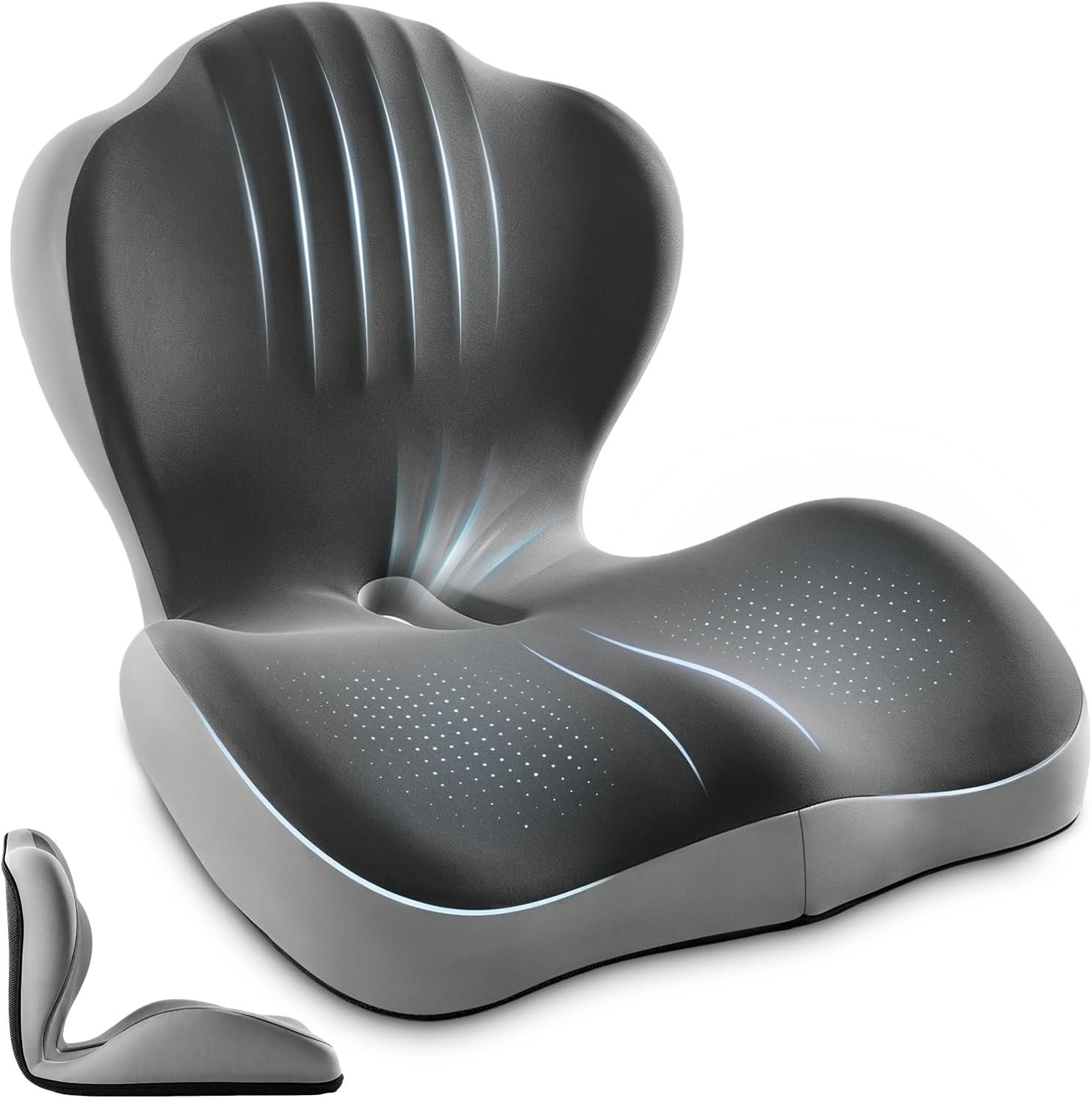 Saker Ergonomic Memory Foam Seat Cushion for Office Chairs,Car Seat Cushion