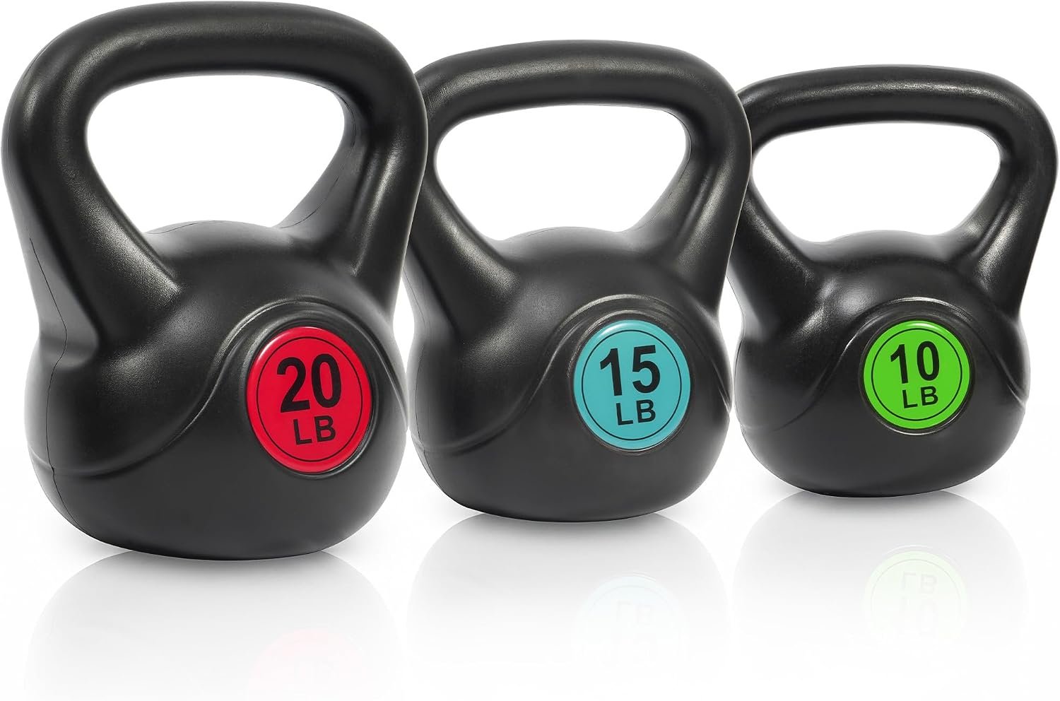 Kettlebell Set for Strength Training, Kettlebell Weight Set with Multiple Weight Optional