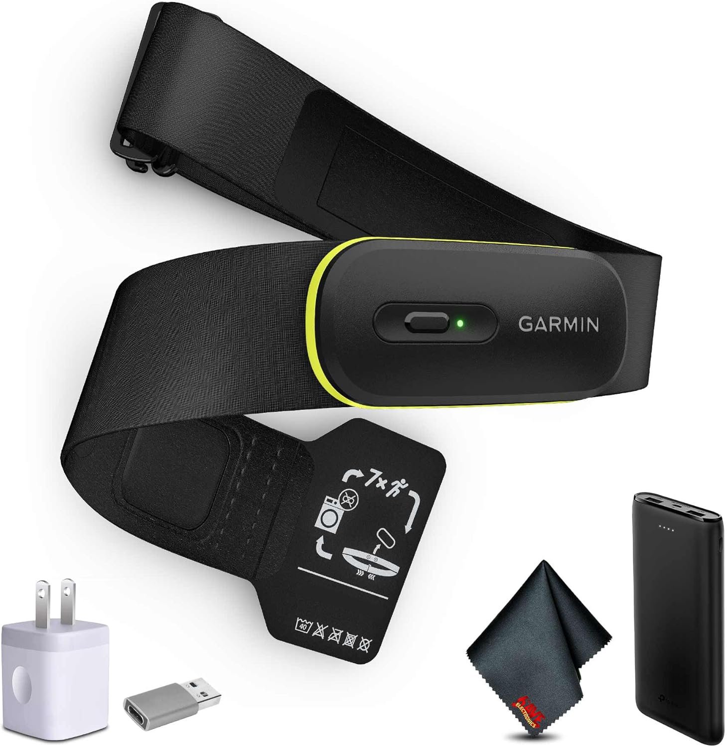 Garmin HRM 600 Chest Strap Heart Rate Monitor Bundle
