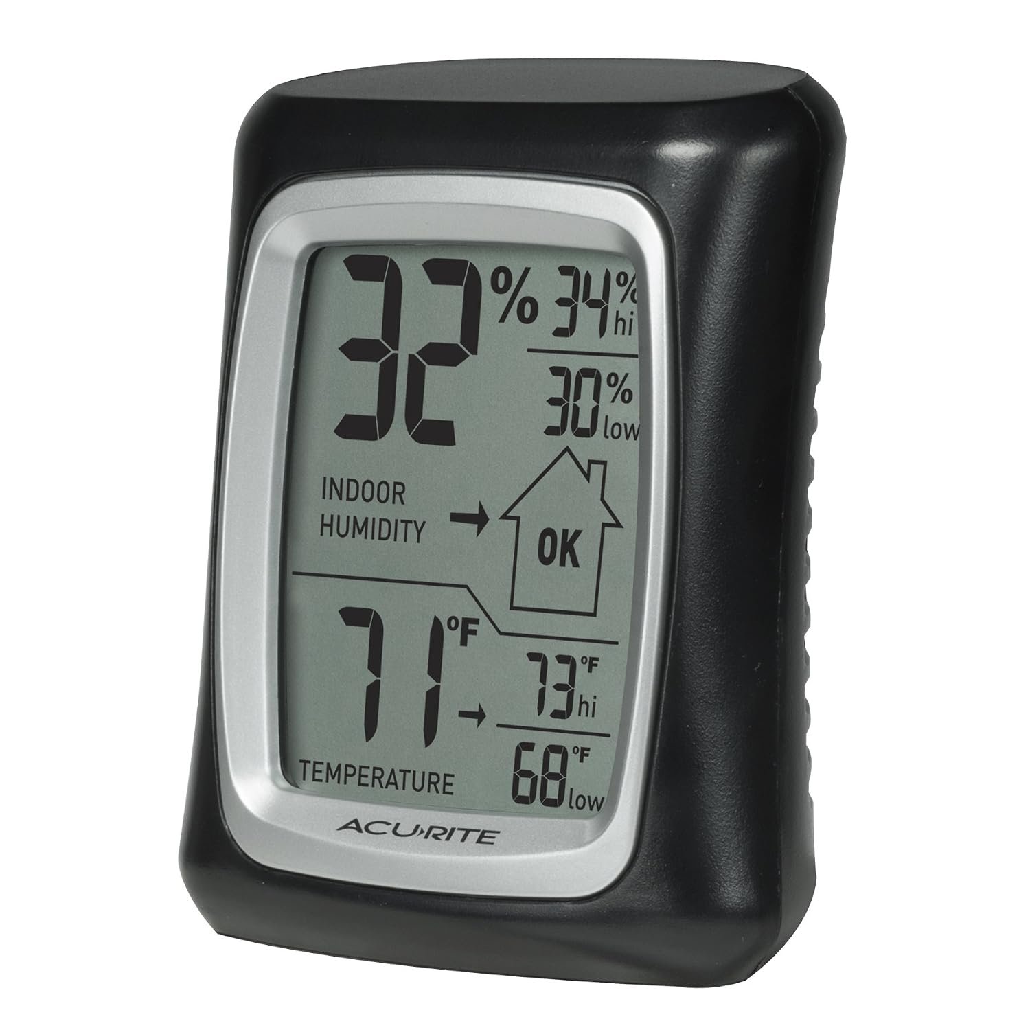 AcuRite (00325A2) Indoor Thermometer and Hygrometer for Temp and Humidity