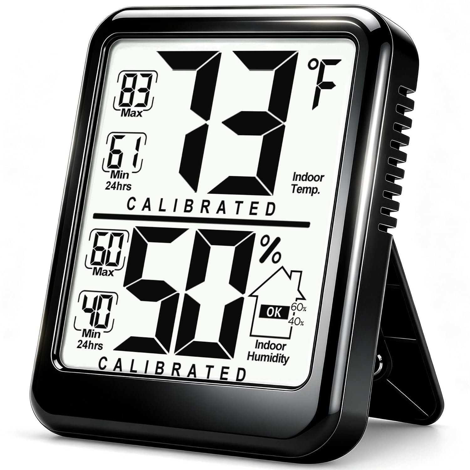 Antonki Room Thermometer Indoor Hygrometer, Temperature and Humidity Meter