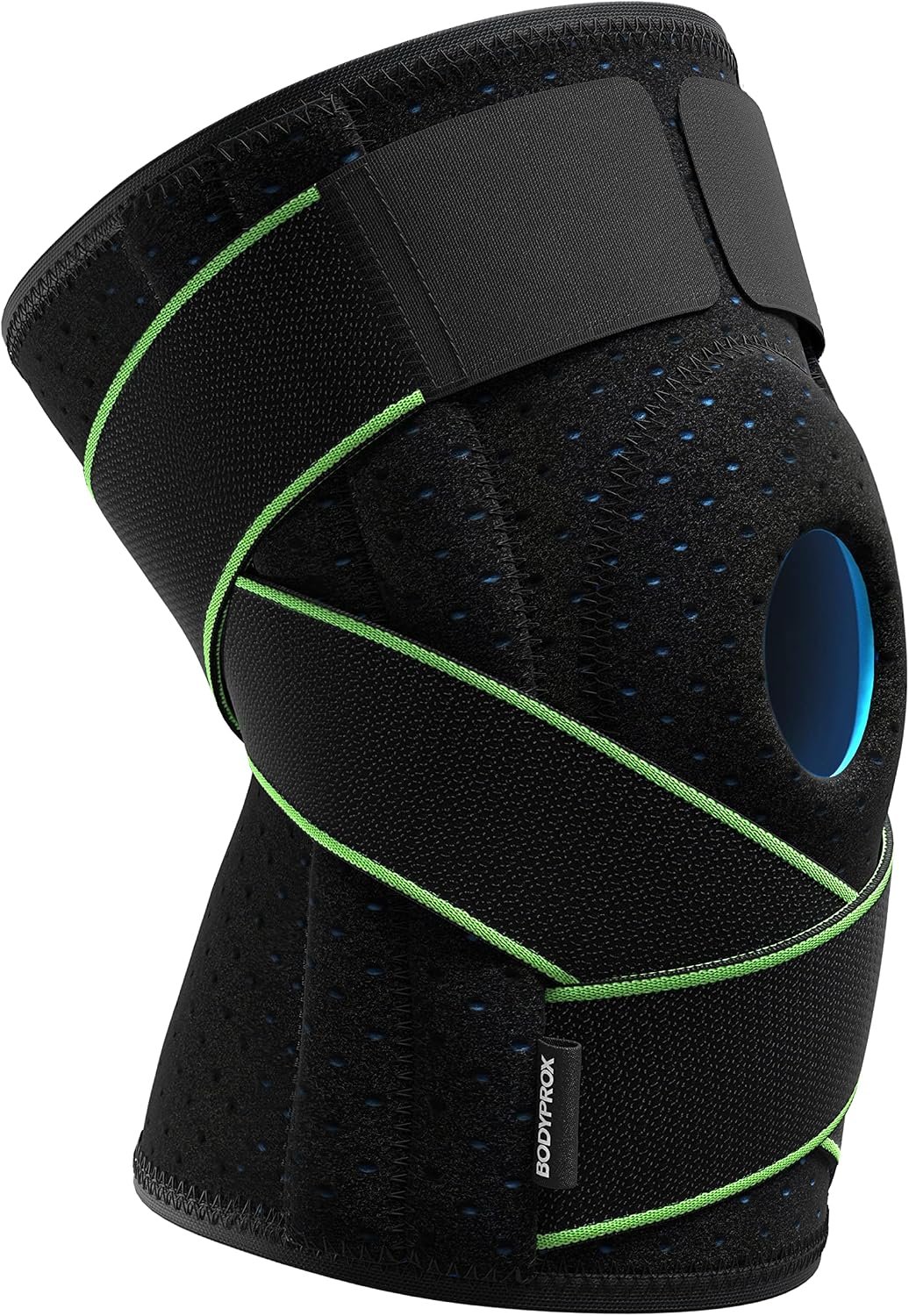 Bodyprox Knee Brace with Side Stabilizers & Patella Gel Pad Support