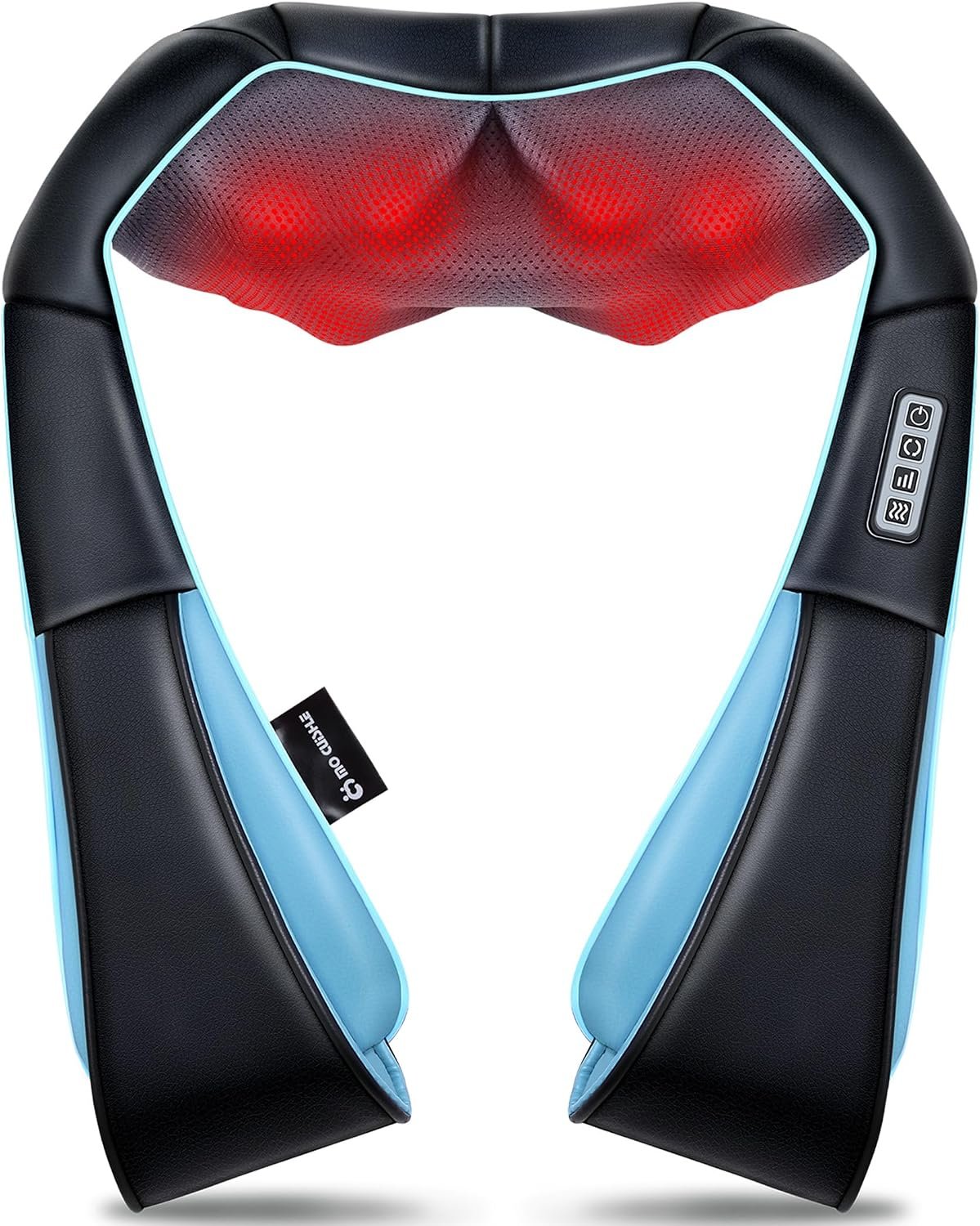 Mo Cuishle Women Men Gifts, Shiatsu Back Shoulder & Neck Massager with Heat