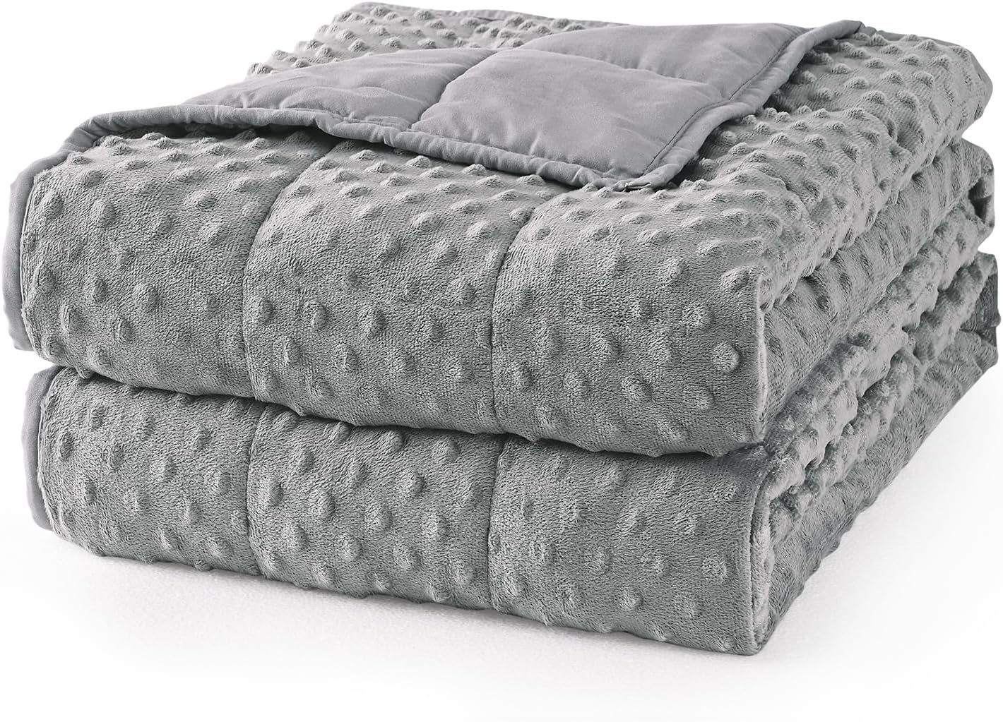 Mr. Sandman Weighted Blanket for Adults, Queen Size 20 lbs, 60 x 80 Inches