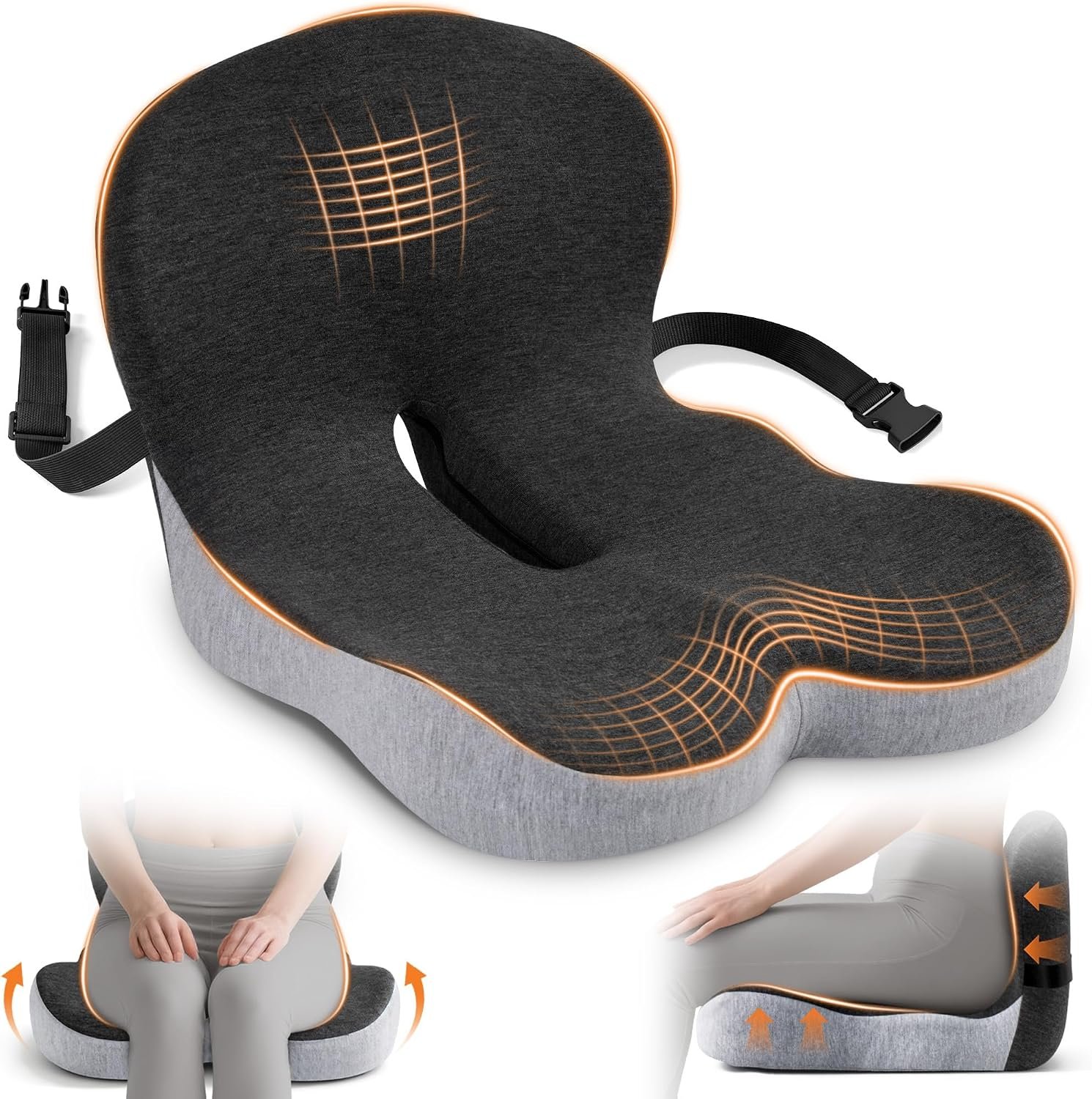 Seat Cushion, Office Chair Cushions for Pressure Relief